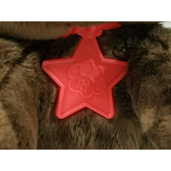 Little Tikes Rescue Tails Brown Puppy Dog Plush Stuffed Animal Blue Eyes 9" 2021 - Picture 5 of 11